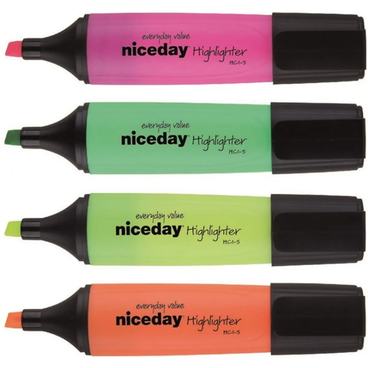 Niceday/Viking 4db-os vegyes színű szövegkiemelő #1