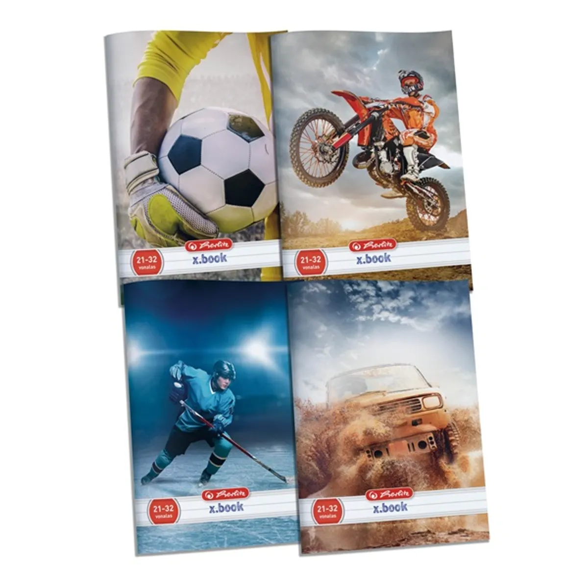 Herlitz Sport A5 21-32 vonalas füzet #1