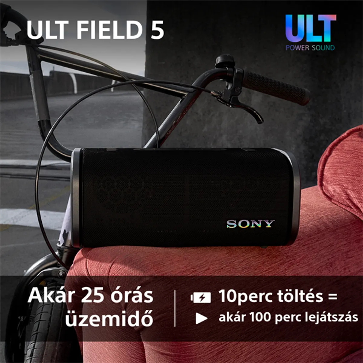 Sony ULT Field 5 fehér Bluetooth hangszoró #8