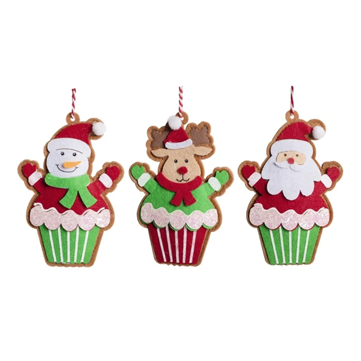 IRIS textil akasztós karácsonyi muffin #1