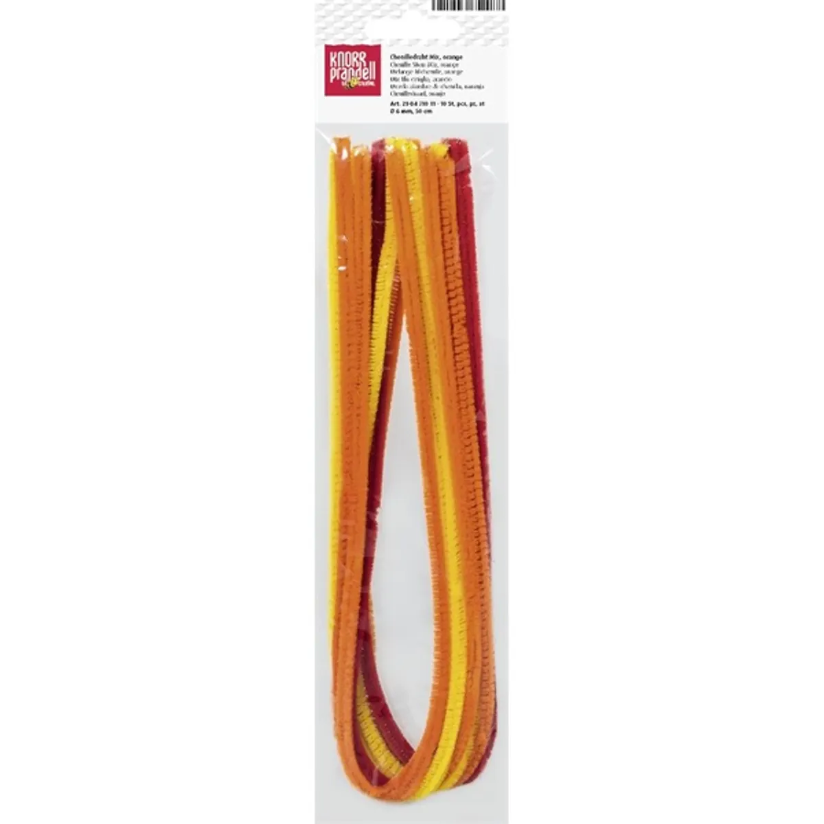 Knorr Prandell 6 mm 10 db/csomag narancs zsenília drót #1