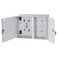 Stalflex PN2K-24D-3S-G szürke 2 kamrás falra szerelhető üres optikai elosztódoboz #3