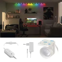 Emos GoSmart 255 cm-es lánc, 12 rész, 7 W, RGBIC+CCT, dimmelhető, WiFi LED reflektor #8