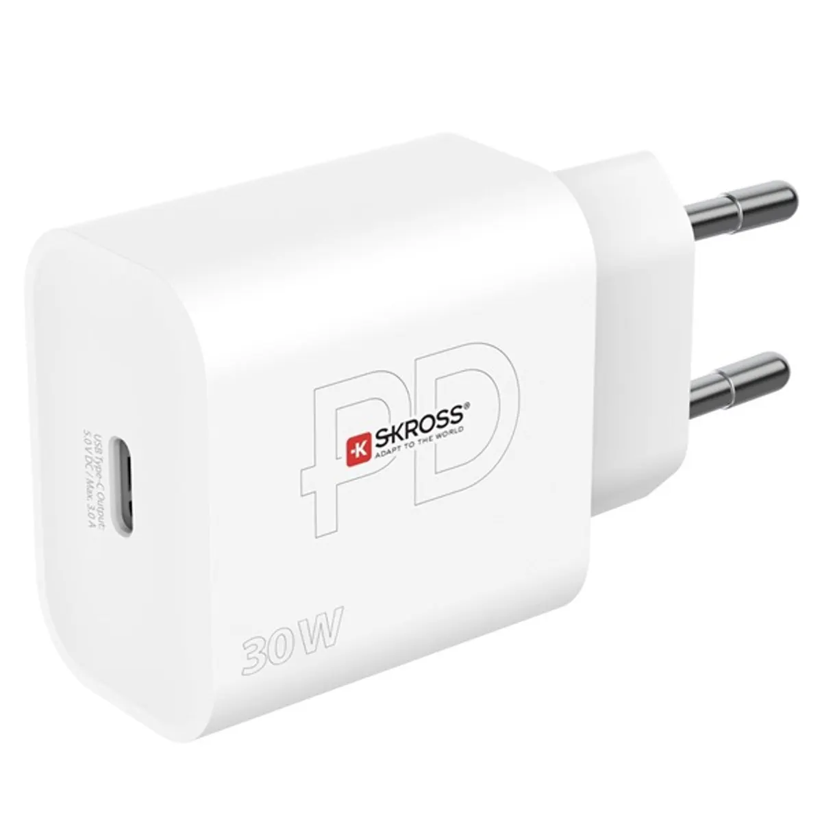 Skross 30W PD USB C fehér gyorstöltő #1