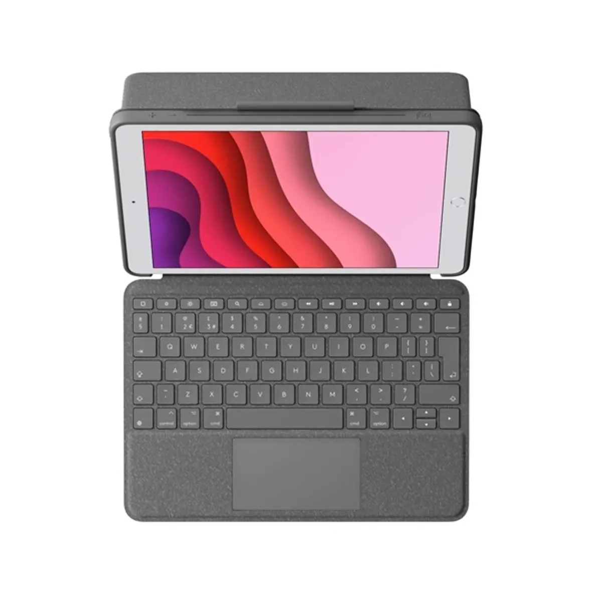 Logitech 920-009629 Combo Touch 10,2" iPad fekete érintőpados billentyűzetes tok #2