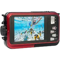 Agfa WP8000 kompakt digitális piros fényképezőgép #5