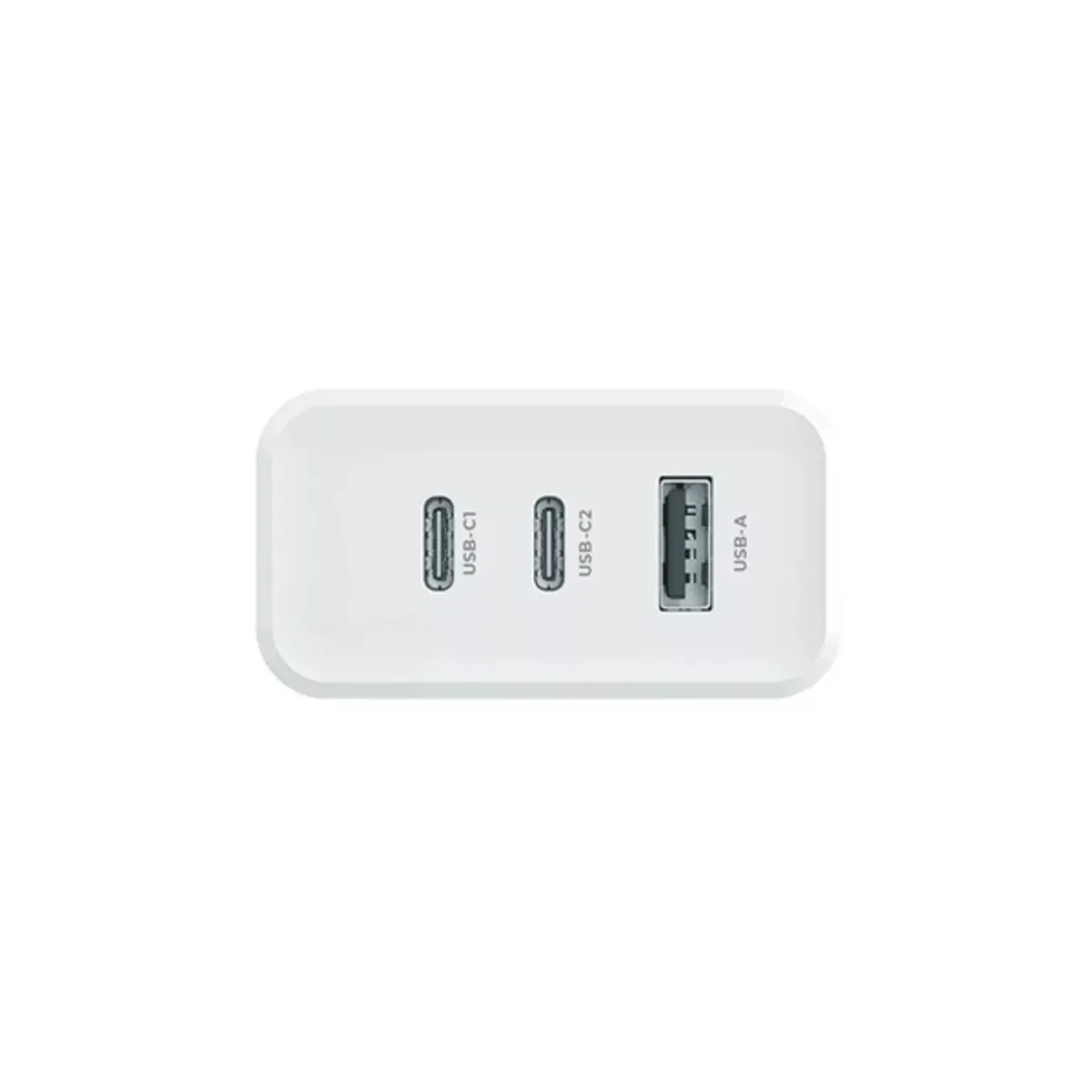 Maxlife ML081094 45W 2xType-C + USB fehér gyorstöltő adapter #4