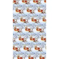 IRIS Karácsonyi tekercses csomagolópapír,  200x70cm, különböző mintákkal, 60g/m2 #6