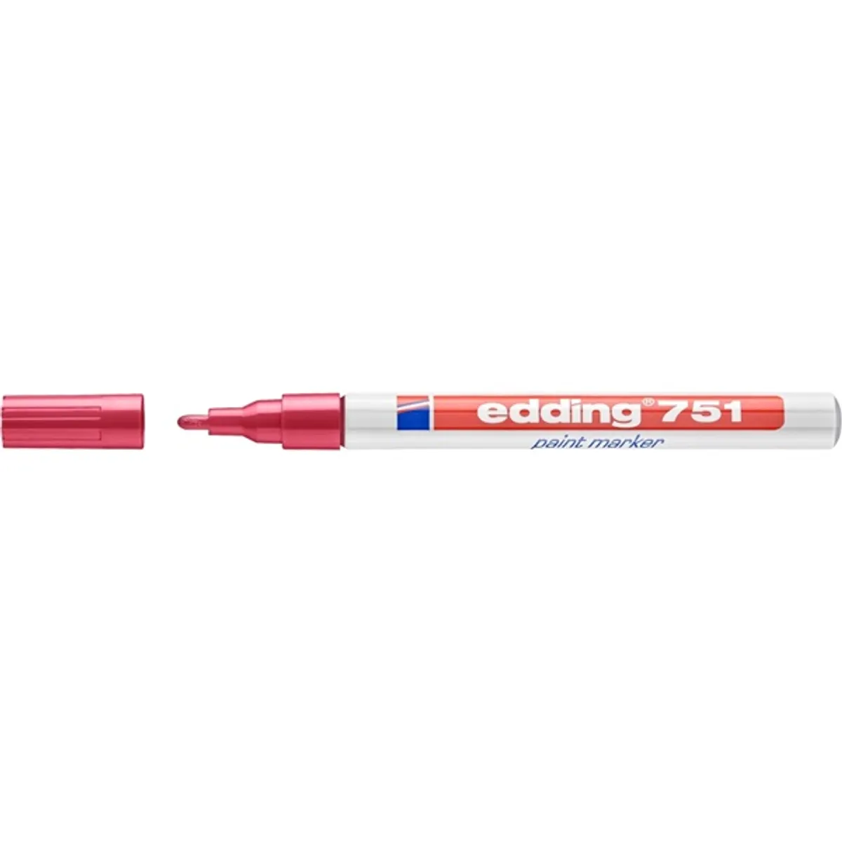 Edding 751 1-2mm piros lakkmarker #2