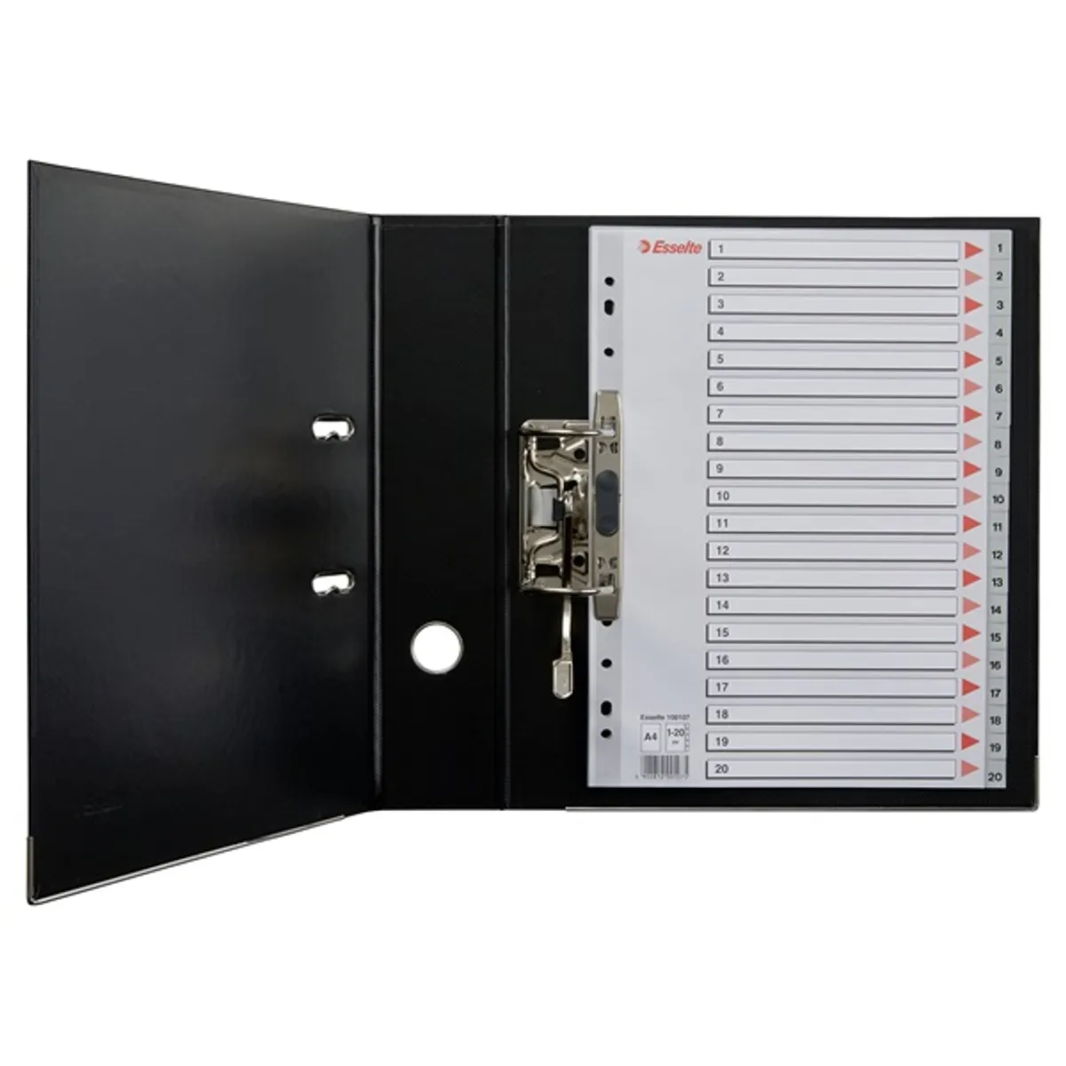Esselte A4 1-20 műanyag regiszter #2