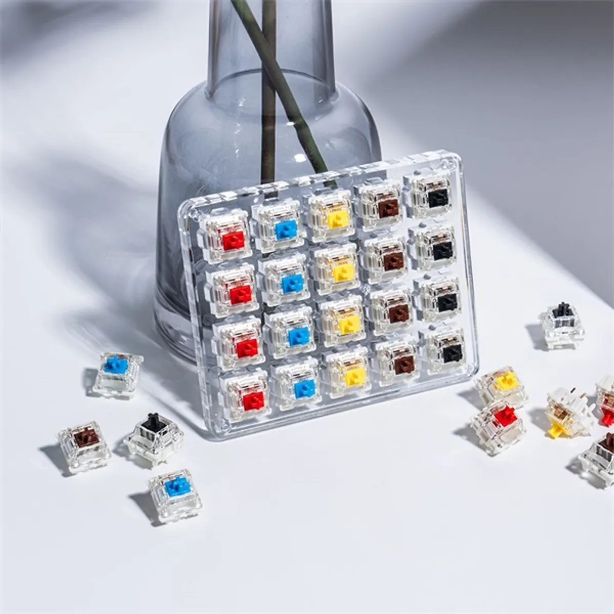 Gateron G Pro 3.0 Blue - Clicky Mechanikus switch szett (35db) #4