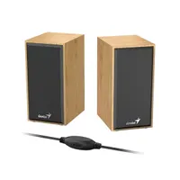 Genius SP-HF180 USB fenyőfa hangszóró #3
