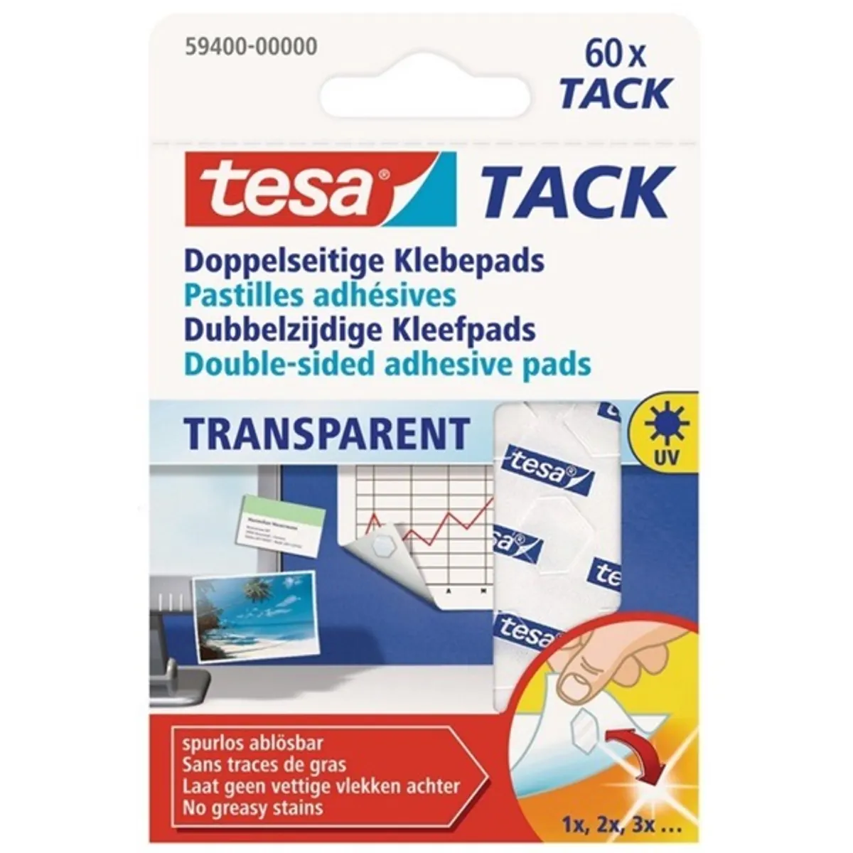 Tesa 59408 72 db tack visszaszedhető ragasztópont #1