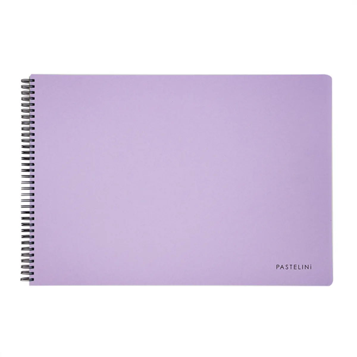 Oxybag Pastelini Lilac Sketch  190 g A4 40 lapos rajz- és vázlattömb #1