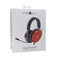 White Shark ELEPHANT vezetékes piros gamer headset #5