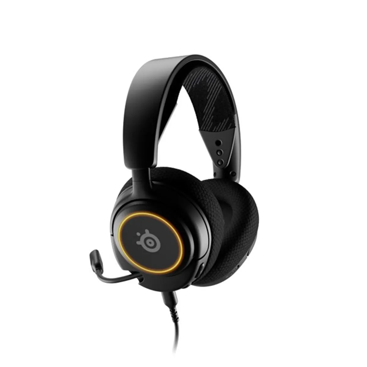 Steelseries Arctis Nova 3 fekete gamer headset #1