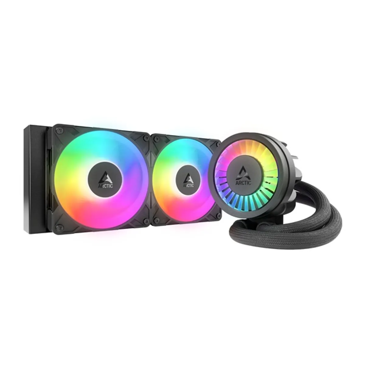 Arctic Liquid Freezer III Pro 240 A-RGB fekete vízhűtéses processzor hűtő #1