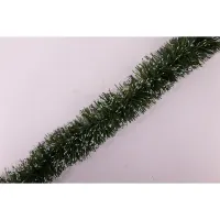 IRIS karácsonyi boa, havas, zöld 9cm x 2m