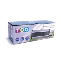 TOO VPS-314-3S IP20, 3x 2P+F, ezüst asztalra rögzíthető elosztó #5
