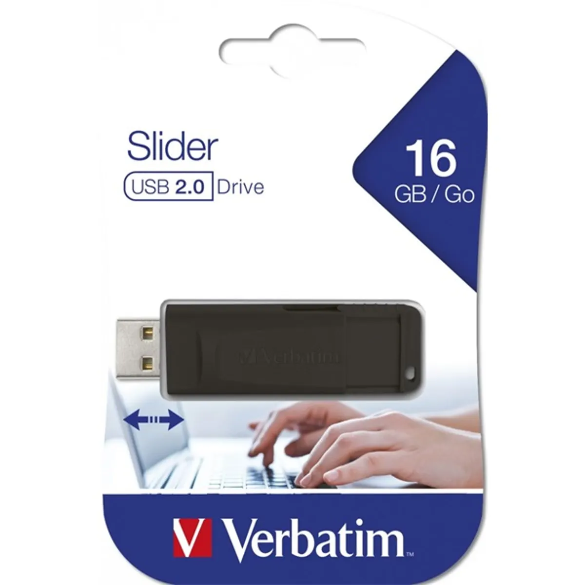 Verbatim 98696 PIN STRIPE 16GB USB 2.0 fekete Flash Drive #3