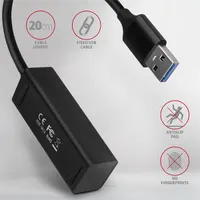 Axagon HUE-M1A 4 portos USB3.0 mini HUB #4