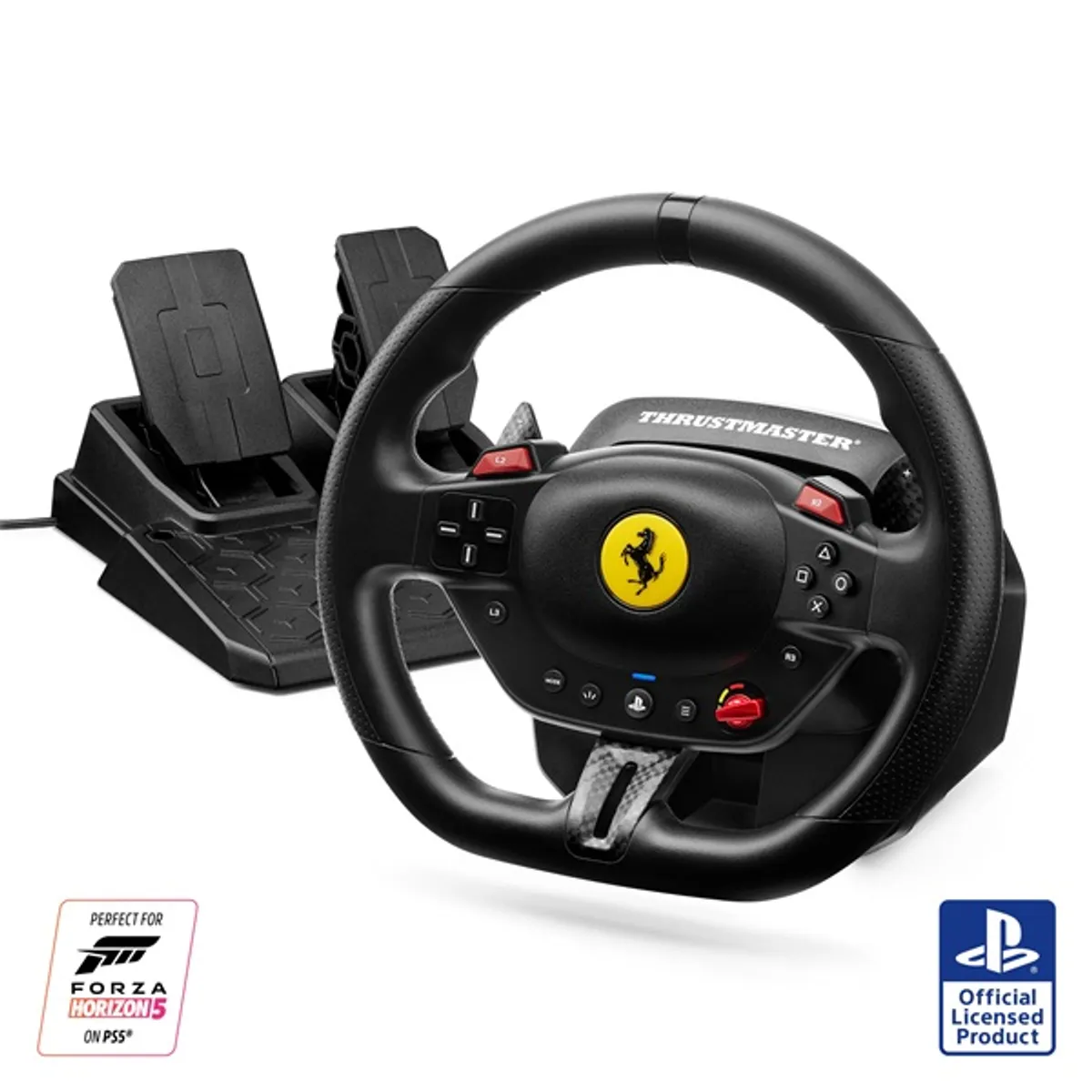 Thrustmaster 4160880 T98 Ferrari 296 GTB Edition PS5/PS4/PC kormány + pedál #1