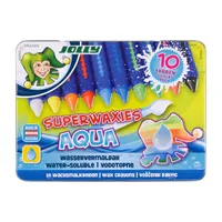 Jolly Superwaxies Aquarell 10 darabos zsírkréta készlet