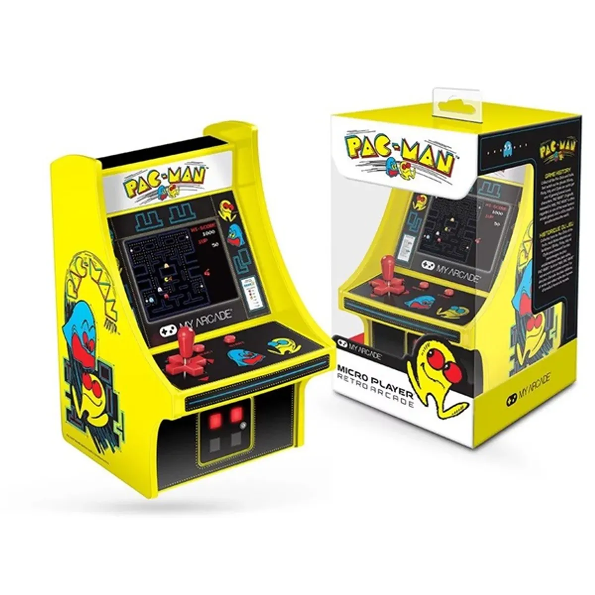 My Arcade DGUNL-3220 Pac-Man Micro Player Retro Arcade 6.75" hordozható kézikonzol #1