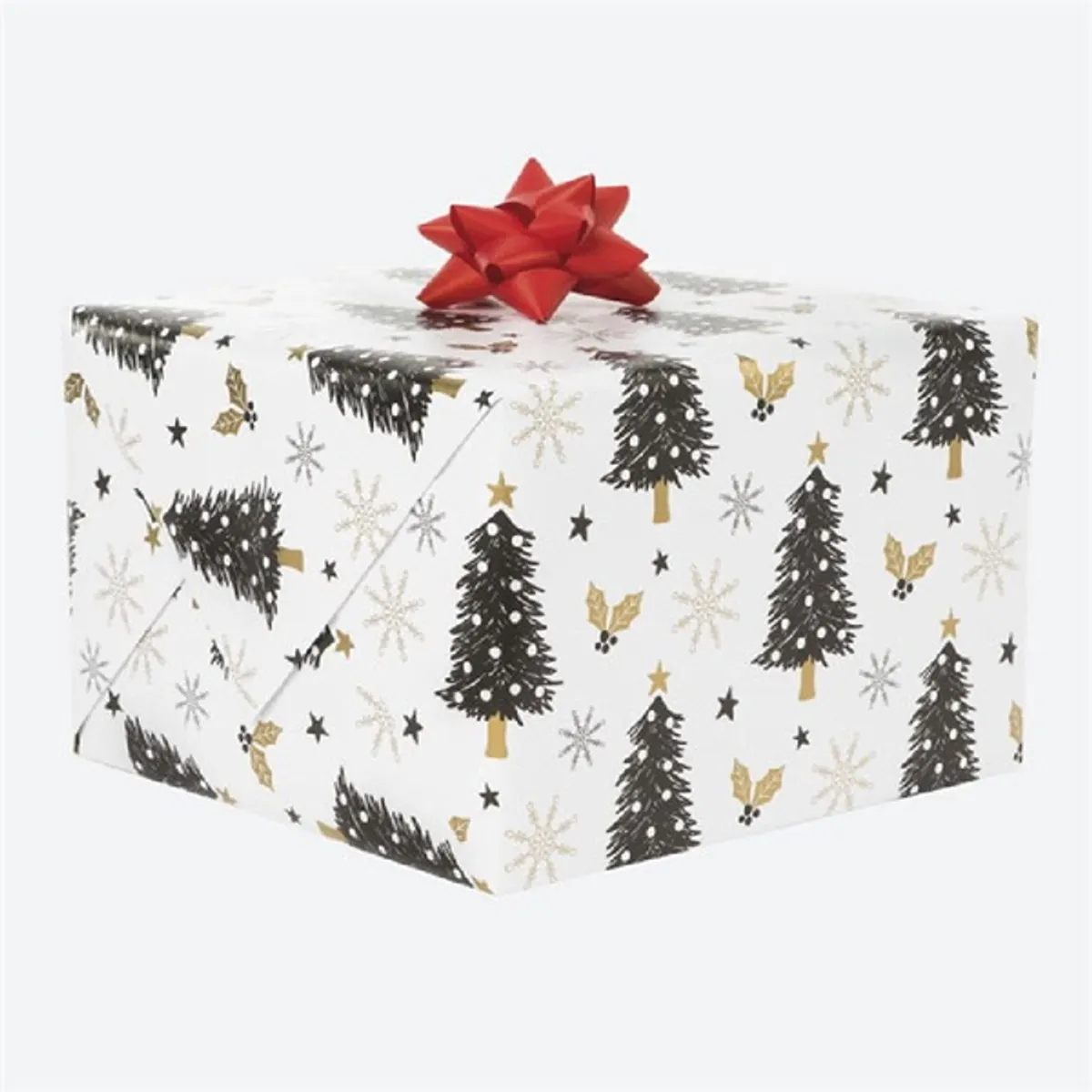 IRIS Karácsonyi tekercses csomagolópapír,  200x70cm, különböző mintákkal, 60g/m2 #7