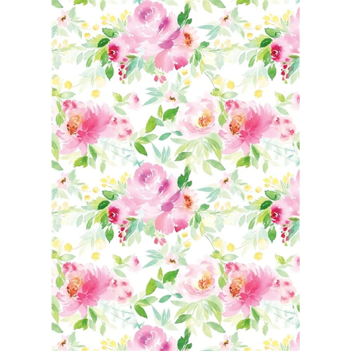 IRIS tekercses csomagoló papír, virág, különböző mintákkal, 200x70cm, 60g/m2 #5