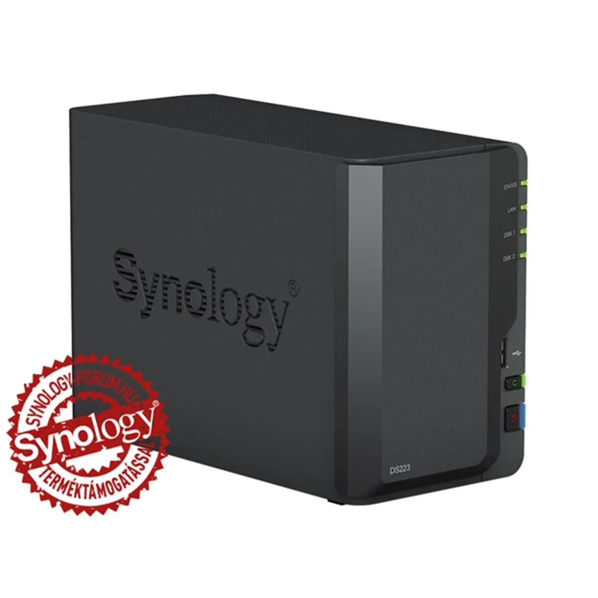 Synology DiskStation DS223 2x SSD/HDD NAS + regisztrációs kártya #2