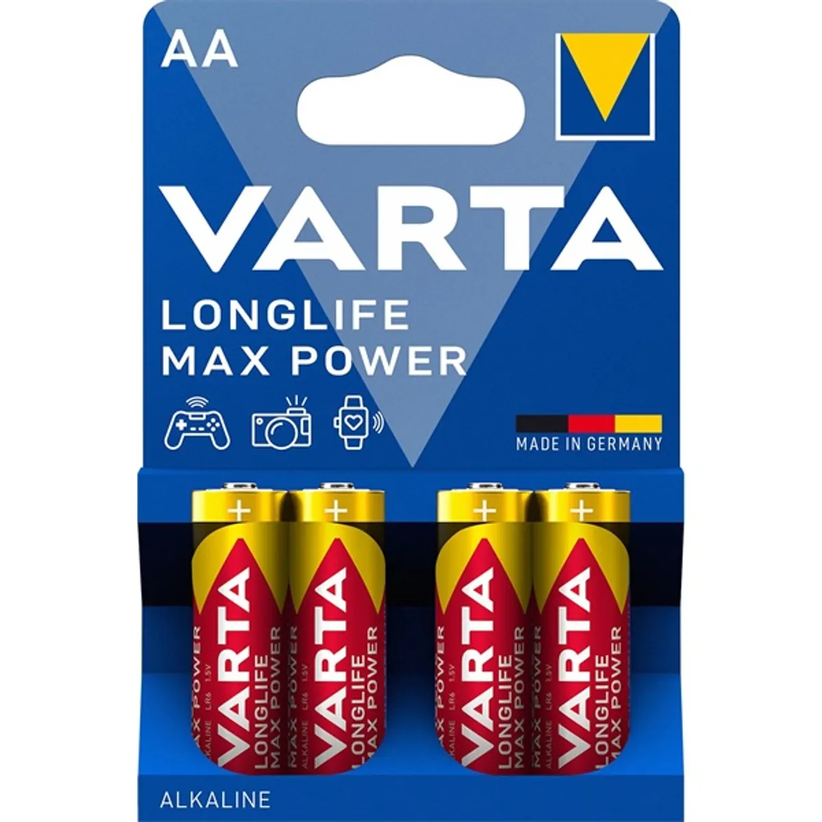 VARTA 4706101404 Max Tech AA alkáli ceruzaelem 4db/bliszter #2