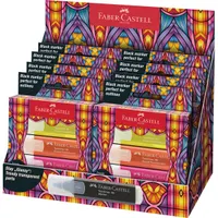 Faber-Castell Glassy 4 db-os neon+fekete szövegkiemelő készlet #2