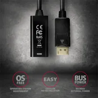 Axagon RVD-HI14N DisplayPort - HDMI 1.4 4K/30Hz adapter #5