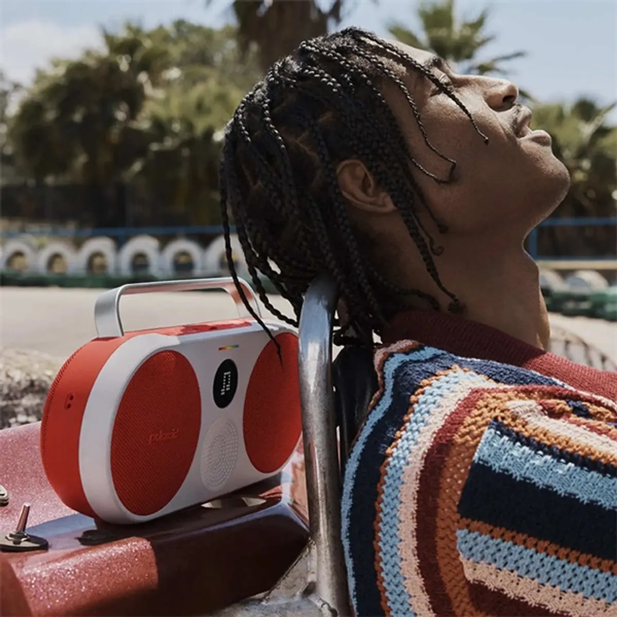 Polaroid P3 009091 piros hordozható Bluetooth hangszóró #6