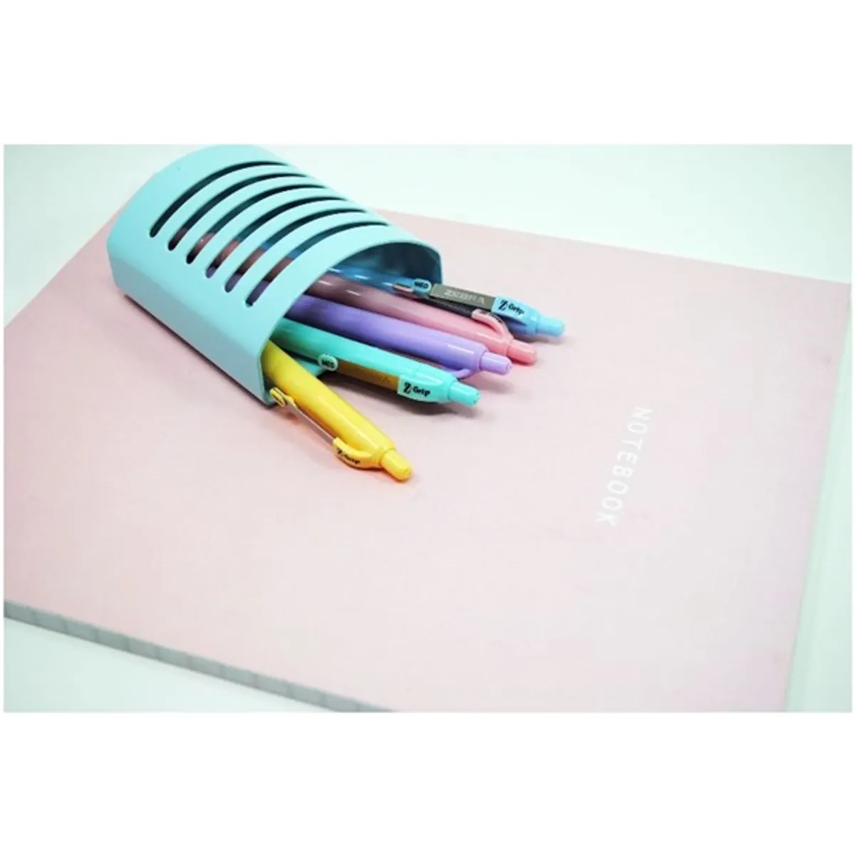 Zebra Z-Grip Pastel pasztell lila golyóstoll kék tintával #8