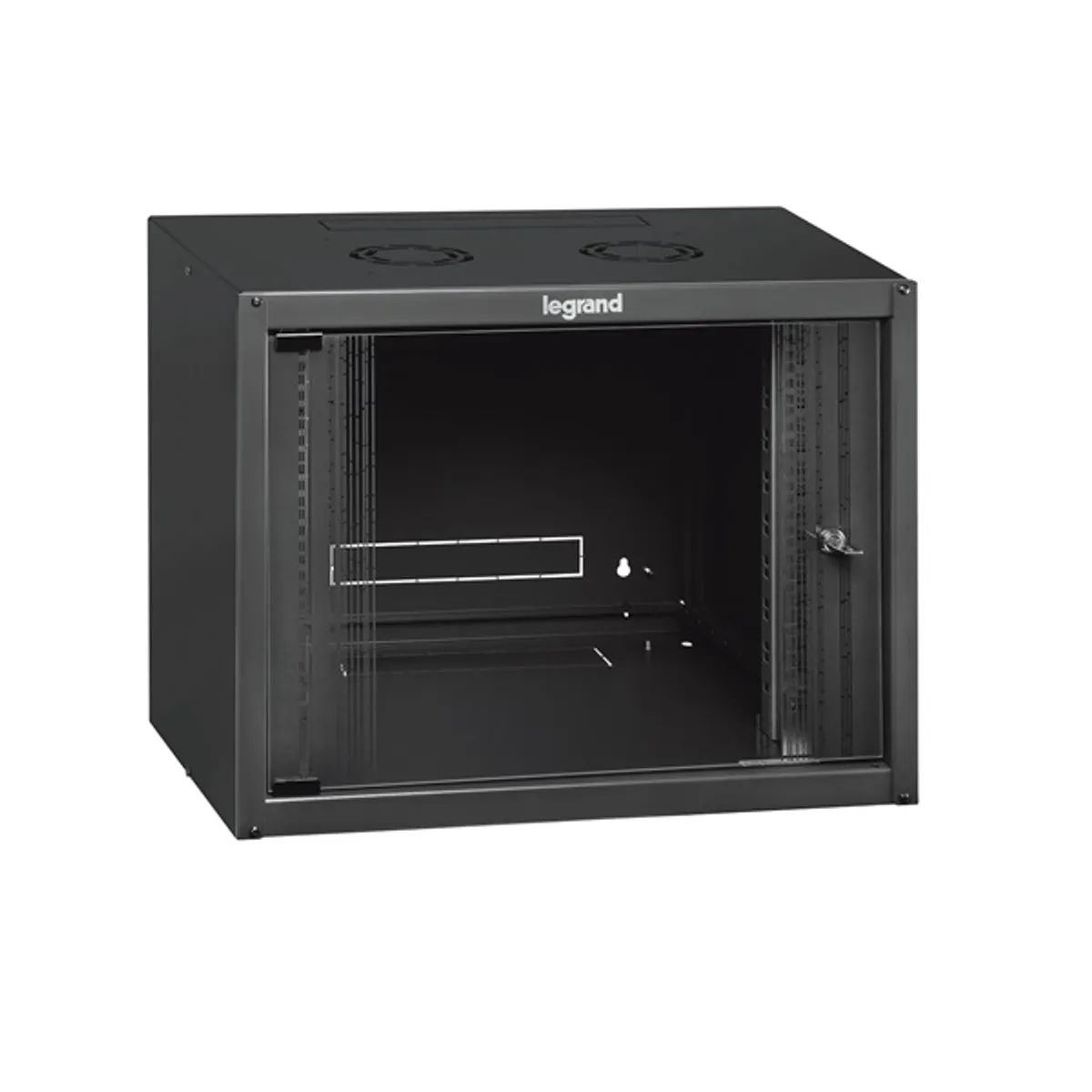 Legrand 646201 19" 9U MAG:494 SZÉL:600 MÉLY:450 Linkeo fali rackszekrény #1