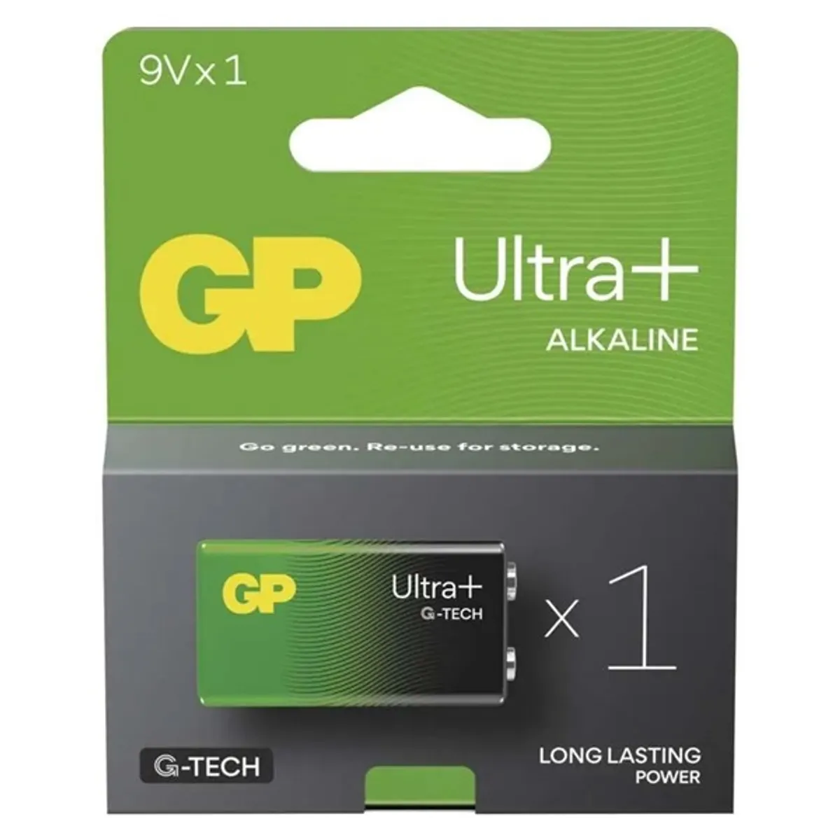 GP B03511 Ultra Plus 9V alkáli elem 1db/bliszter #1