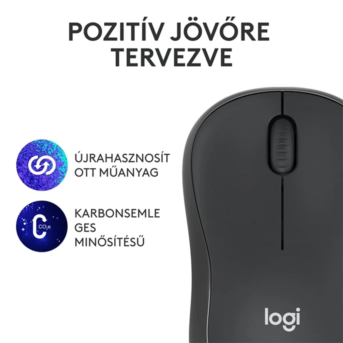 Logitech M240 Silent Bluetooth fekete egér #3