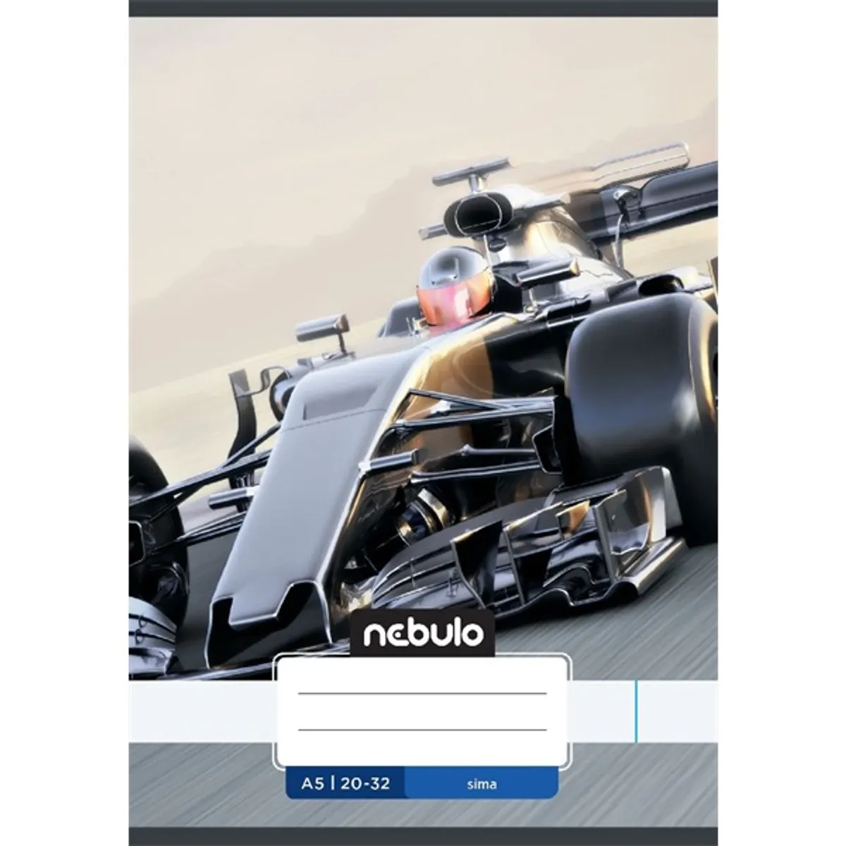 Nebulo Vagány minták A5 20-32 tűzött sima füzet #7