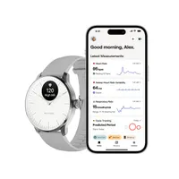 Withings HWA11-model 3 ScanWatch Light 37mm fehér okosóra #2