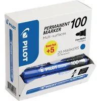 Pilot BT 100 20 db/csomag kék permanent marker