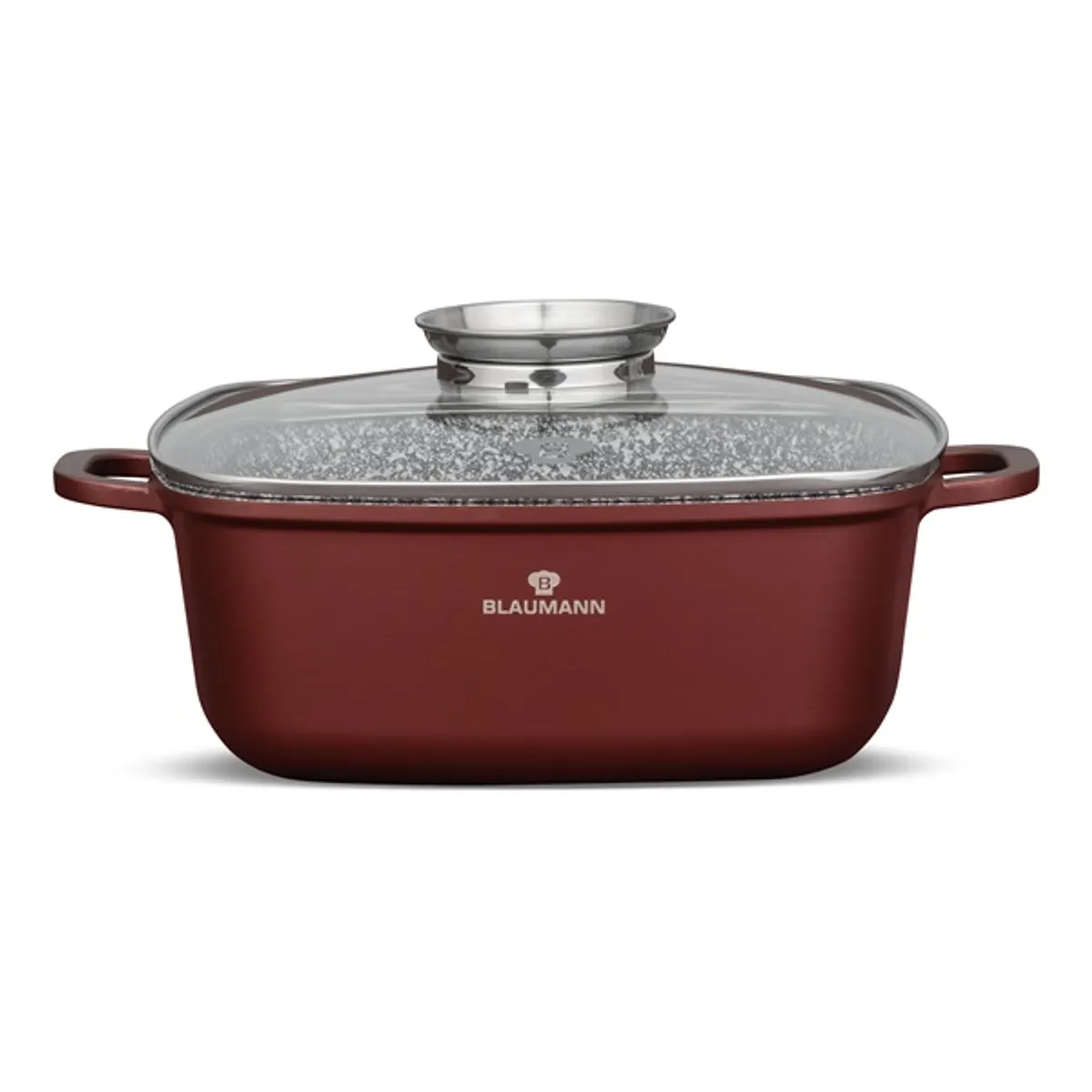 Blaumann BL-4094 6,5L Cerastone Collection 28 cm-es négyzet alakú edény fedővel #1