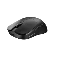 AVAX LW02 PRO tri-mode 1k lightweight fekete gamer egér