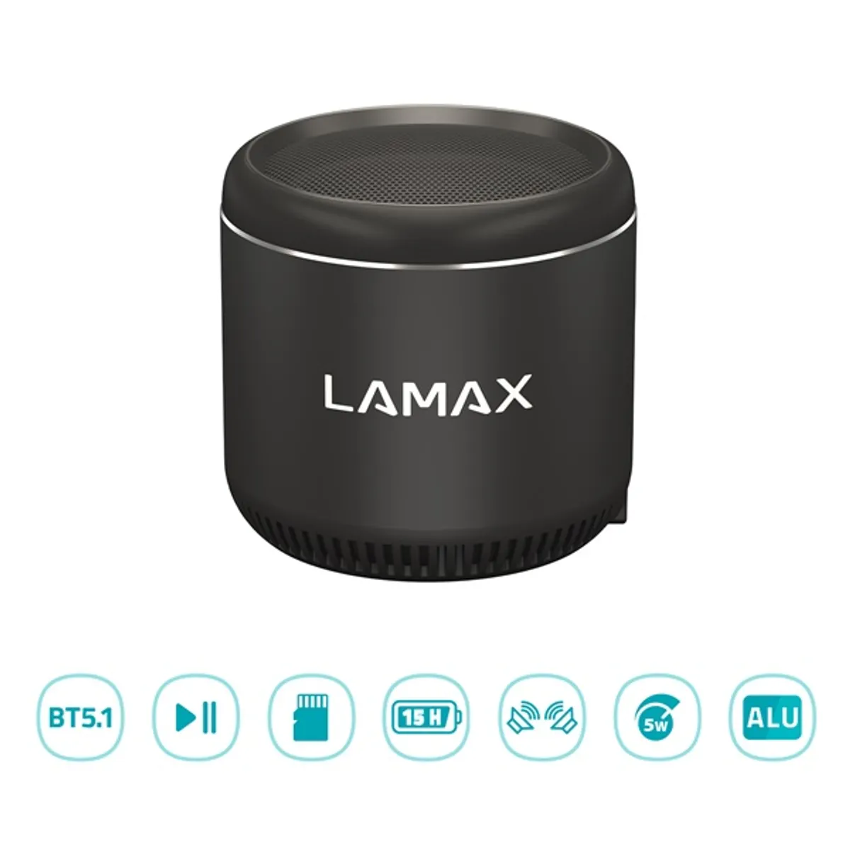 LAMAX Sphere2 Mini USB-C Bluetooth hangszóró #2