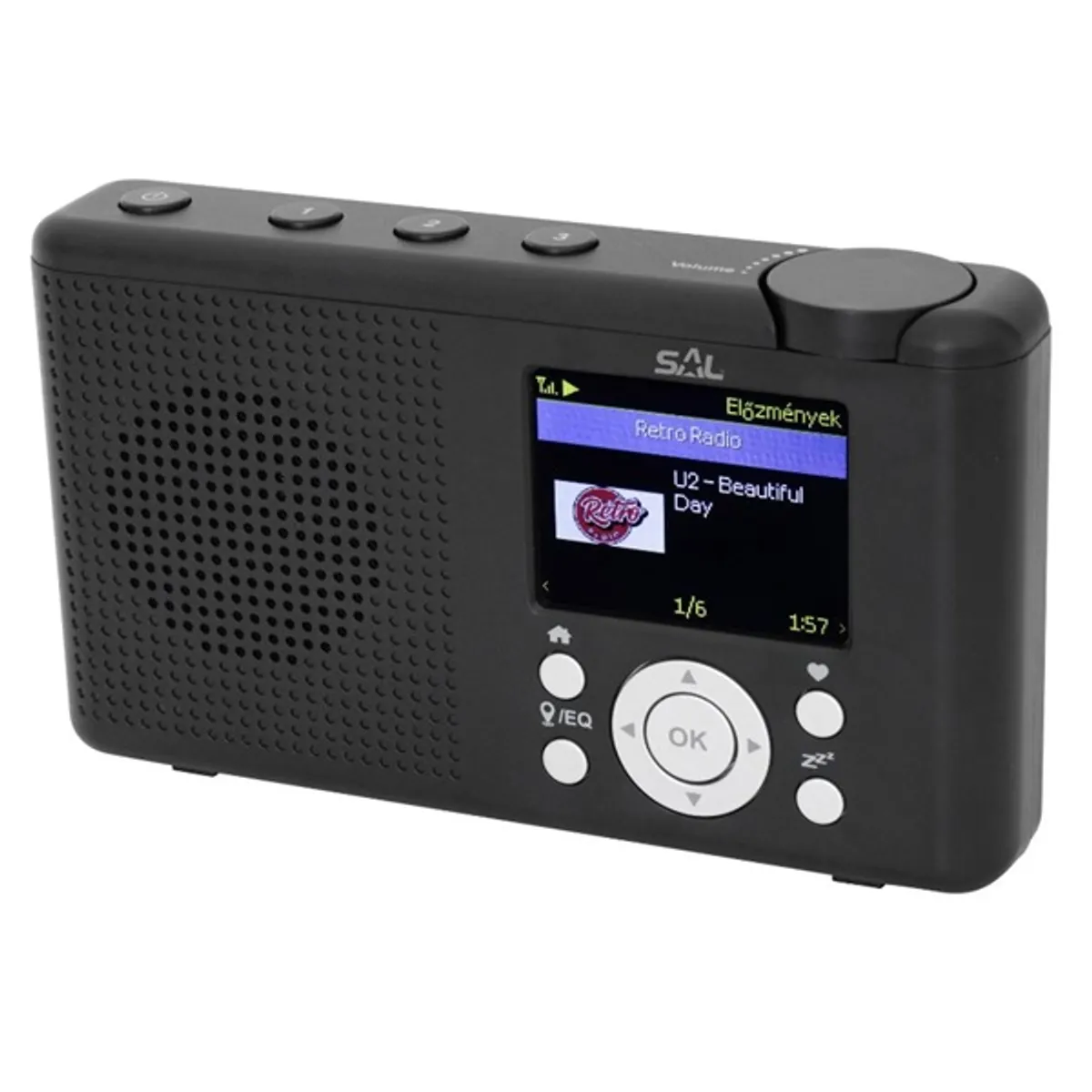 SAL INR 3000 4in1 hordozható internet rádió #1