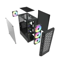 RAIDMAX V152 fekete (táp nélküli) ablakos ATX ház #8