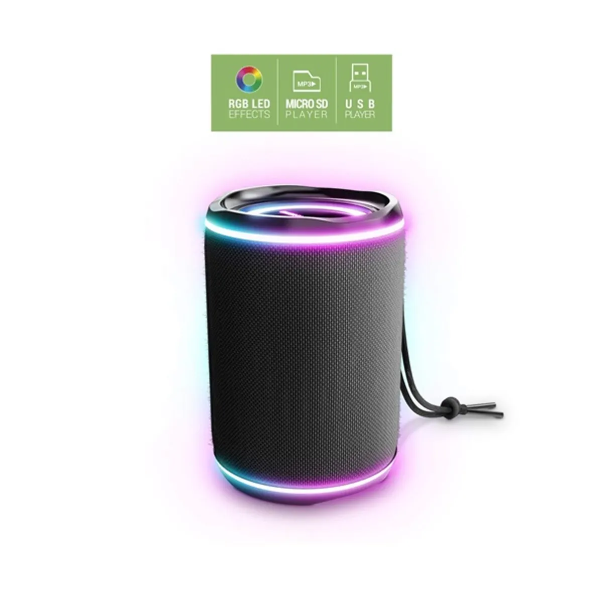 Energy Sistem EN 454938 Urban Box Black Supernova fekete Bluetooth hangszóró #2