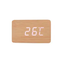 TOO DC-310-LBN világosbarna digitális óra #3