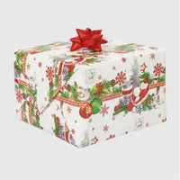 IRIS Karácsonyi tekercses csomagolópapír,  200x70cm, különböző mintákkal, 60g/m2 #3